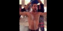 Kako Nole vrišti dok ga polivaju ledenom vodom (VIDEO)