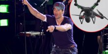  Enrikea Iglesijasa povrijedio dron (VIDEO)