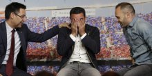 Ćavijev oproštaj od Barse u suzama (Video)