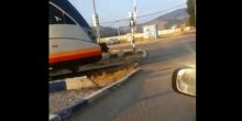 SAMO U CRNOJ GORI: Voz propušta automobil!(Video)