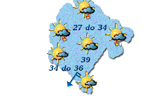 I danas veoma toplo