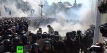 Ukrajina: U sukobu sa demonstrantima jedan pripadnik Nacionalne garde preminuo, 56 povrijeđenih