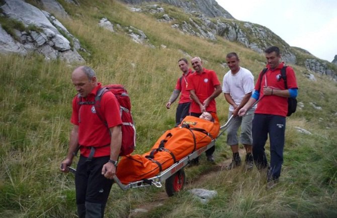 Pripadnici Gorske službe spašavanja: Spasili Francuza na Durmitoru