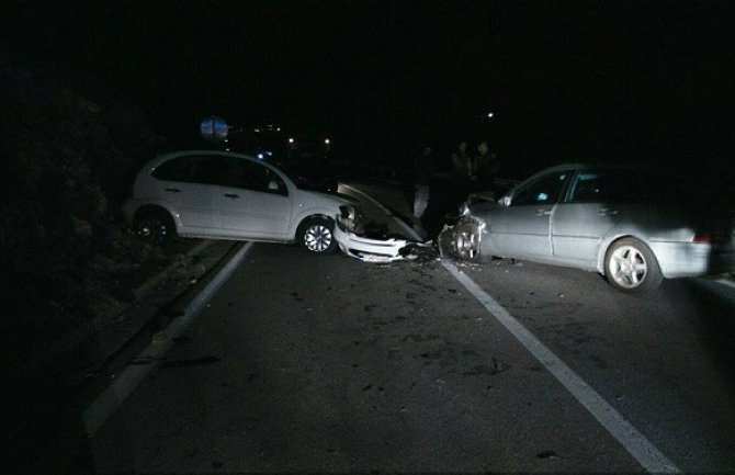 Cetinje-Budva: U udesu povrijeđeno više osoba