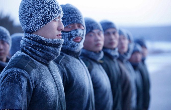 U Kini minus 41, narandžasti stepen uzbune 