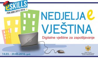 Evropska nedjelja e-vještina od 14. do 20. marta: Obilježava se provjerom informatičkih vještina