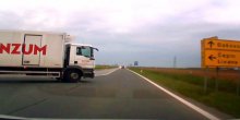 Kamiondžija pokazao kako ne treba voziti kamion (VIDEO)