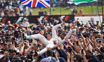 Hamilton pobijedio na Silverstonu