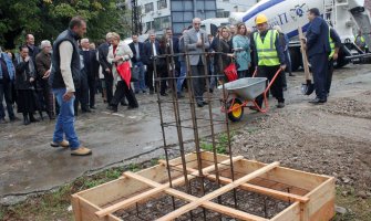 Podgorica: Položen kamen temeljac za izgradnju Gradskog pozorišta (FOTO)