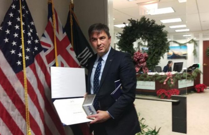 Medojević u CG optužen za terorizam, u Americi nagrađen za borbu protiv istog