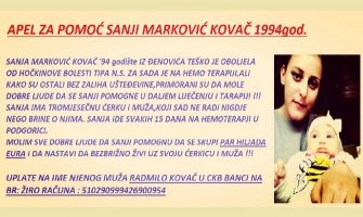Sanji iz Herceg Novog potrebna pomoć