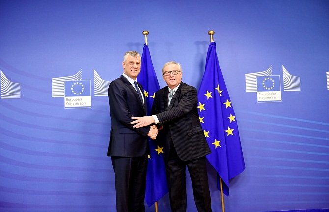 Tači i Junker pozvali da se izglasa demarkacija sa Crnom Gorom