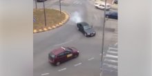 PG: Divlja vožnja crnog BMWa, bahatom vozaču oduzeti dozvolu (VIDEO)