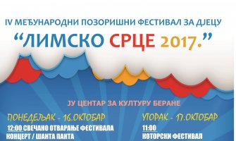 Dječji festival „Limsko srce“ počinje u ponedeljak u Beranama
