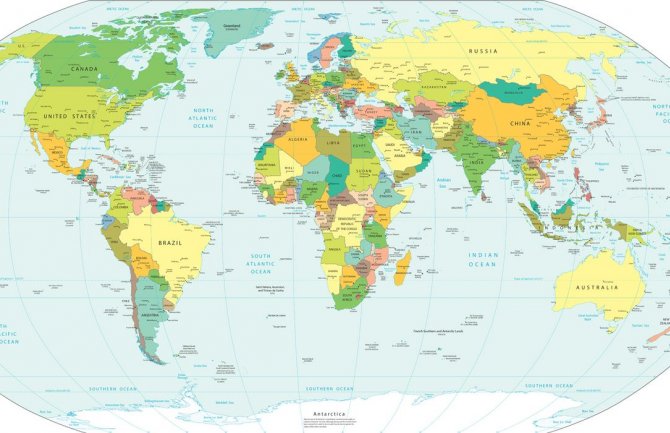 Lista najbezbjednijih zemalja na svijetu u slučaju izbijanja globalnog sukoba