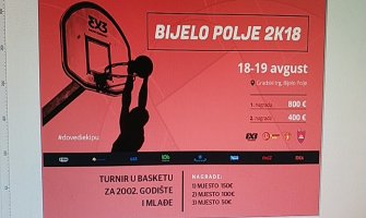 Turnir u basketu odložen za naredni vikend