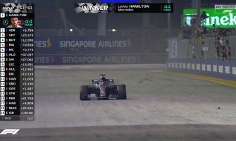 Hamilton pobijedio u trci za Veliku nagradu Singapura