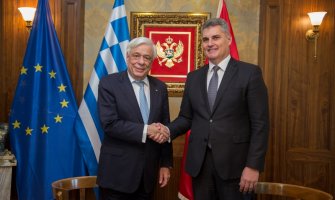  Brajović sa Pavlopulosom: Međunarodna uloga Crne Gore mjeri se stepenom njenog evropejstva