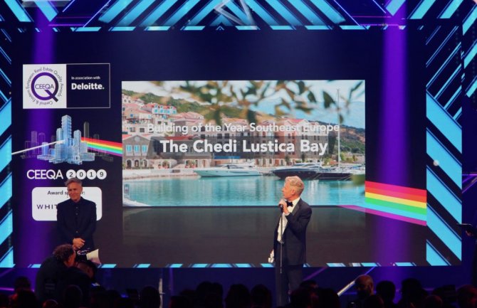 Čedi Luštica Bay najbolji projekat jugoistočne Evrope  