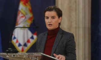 Brnabić komentarisala izjavu Popovića o CG: Hajde svi da regujemo staloženo i smireno kao Vučić