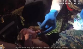 Policija pronašla novorođenu bebu živu u plastičnoj kesi u šumi(VIDEO)