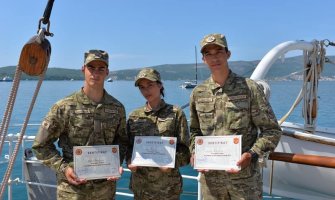 Svečanom ceremonijom na Jadranu završen Ljetnji vojni kamp za mlade