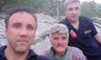 Žena, za kojom se tragalo od srijede, pronađena na nepristupačnom terenu iznad Danilovgrada