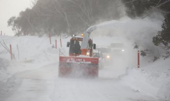 U Australiji snijeg, vjetar, mraz, temperature oko minus tri