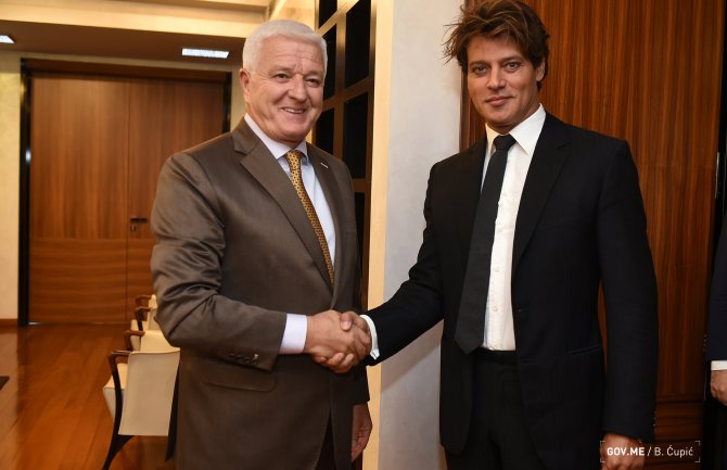Marković sa italijanskim glumcem Garkom:  Želimo da Crnu Goru oplemenimo filmskim sadržajima