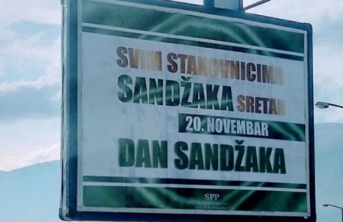 Plakat u Beranama pocijepan, nije ga uklonila komunalna