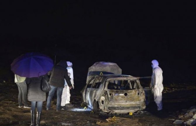 Pucnjava u Zeti: U zapaljenom automobilu pronađena automatska puška