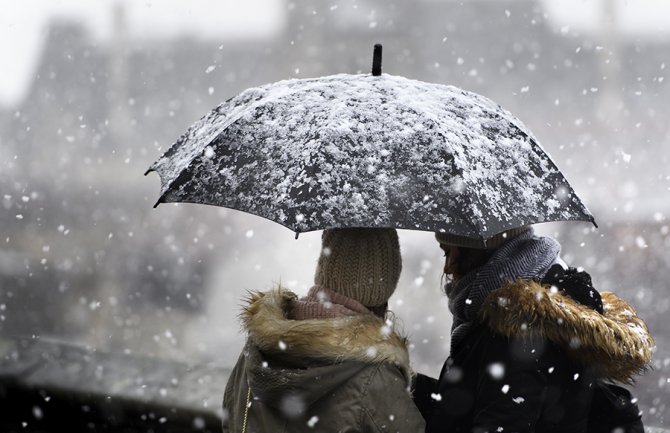 Danas kiša i snijeg