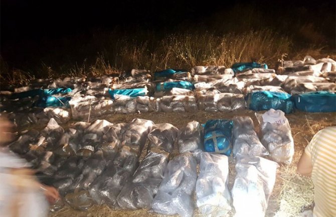 SIPA privala osumnjičene za šverc 7 tona skanka, narkotike krijumčarili iz Albanije i CG u BiH, Hrvatsku i EU 