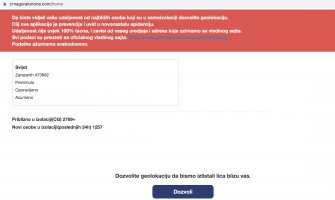  CGO: Hitno ukloniti aplikaciju crnagorakorona