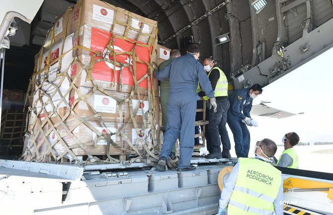 Stigla donacija Turske, Filipović: Iskaz solidarnosti naroda te države sa CG