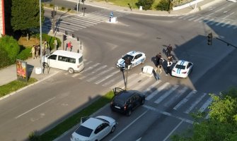 Podgorica: Udes na raskrsnici kod Ekonomskog fakulteta