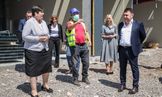 Radovi na izgradnji Hipermarketa Voli u Danilovgradu teku planiranom dinamikom