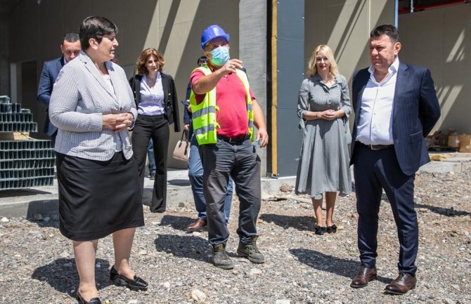 Radovi na izgradnji Hipermarketa Voli u Danilovgradu teku planiranom dinamikom