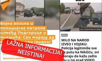 Ministarstvo: Vojni kamioni prevoze opremu iz privremenih bolnica