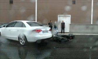 Saobraćajna nezgoda u PG, povrijeđen motociklista