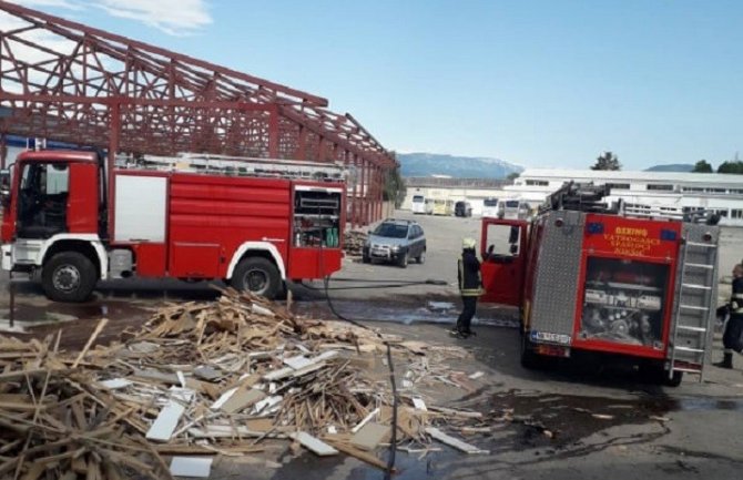 Gorjelo u nikšićkoj pilani 