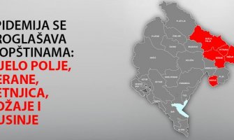 NKT: Epidemija proglašena u više opština na sjeveru