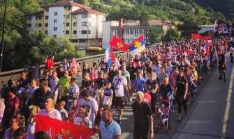 Pobjednička litija i slavlje u Bijelom Polju