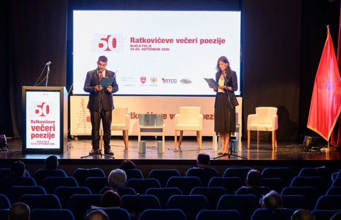 Svečanom akademijom otvorene 50. Ratkovićeve večeri poezije