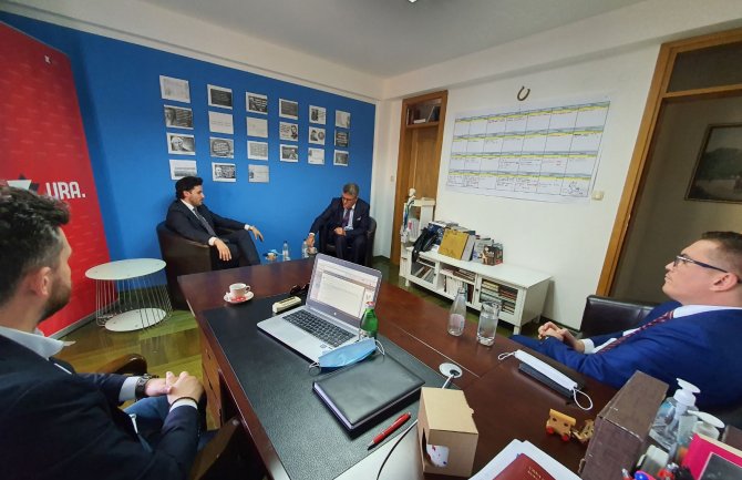 Abazović: URA se snažno zalaže za koncept evropske, građanske i ekološke Crne Gore