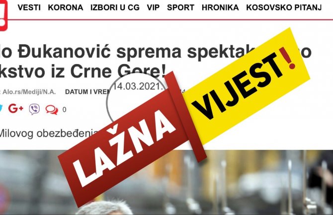 DPS: Još jedna bijedna laž, Đukanović ne sprema bjekstvo iz Crne Gore