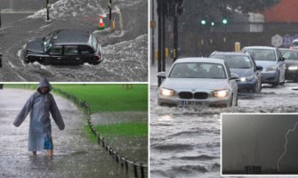 London: Poplave zatvorile metroe, bolnice pune vode, evakuisano 100 pacijenata