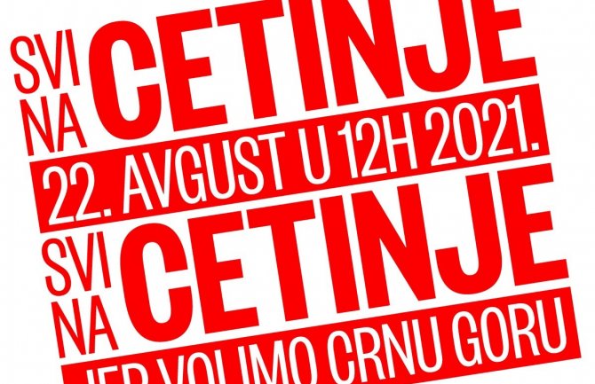 Grupa građana Cetinja: Mi im svetogrđe dozvolit nećemo, ma koju cijenu platili