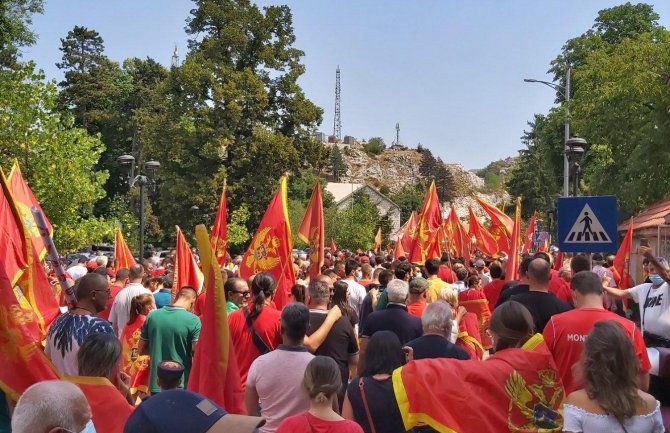 Cetinje: Na protestu bilo oko 12,5 hiljada građana?