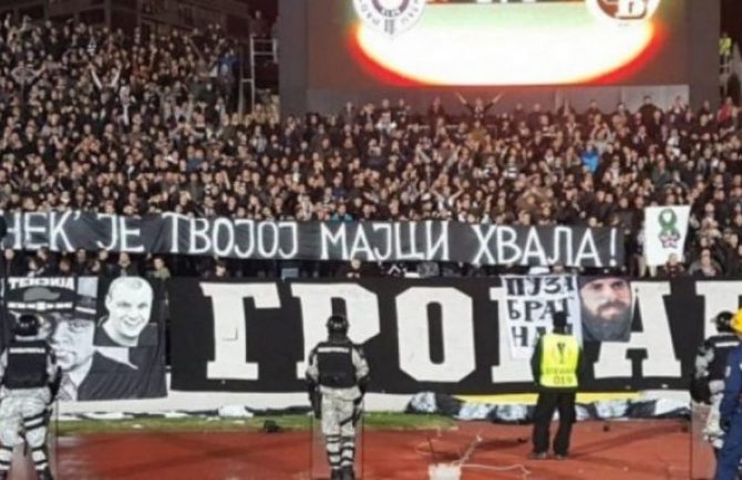 Partizanu zbog poruka mržnje navijača, prijete oštre sankcije UEFE 